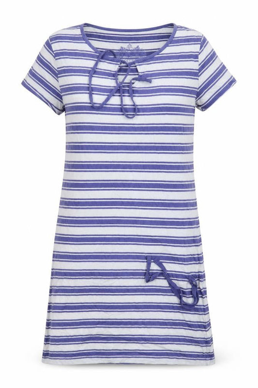 BM Womens Multicoloured Striped  T-Shirt Dress  Size S