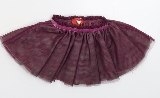 Hello Kitty Girls Purple   Tutu Skirt Size 0-3 Months