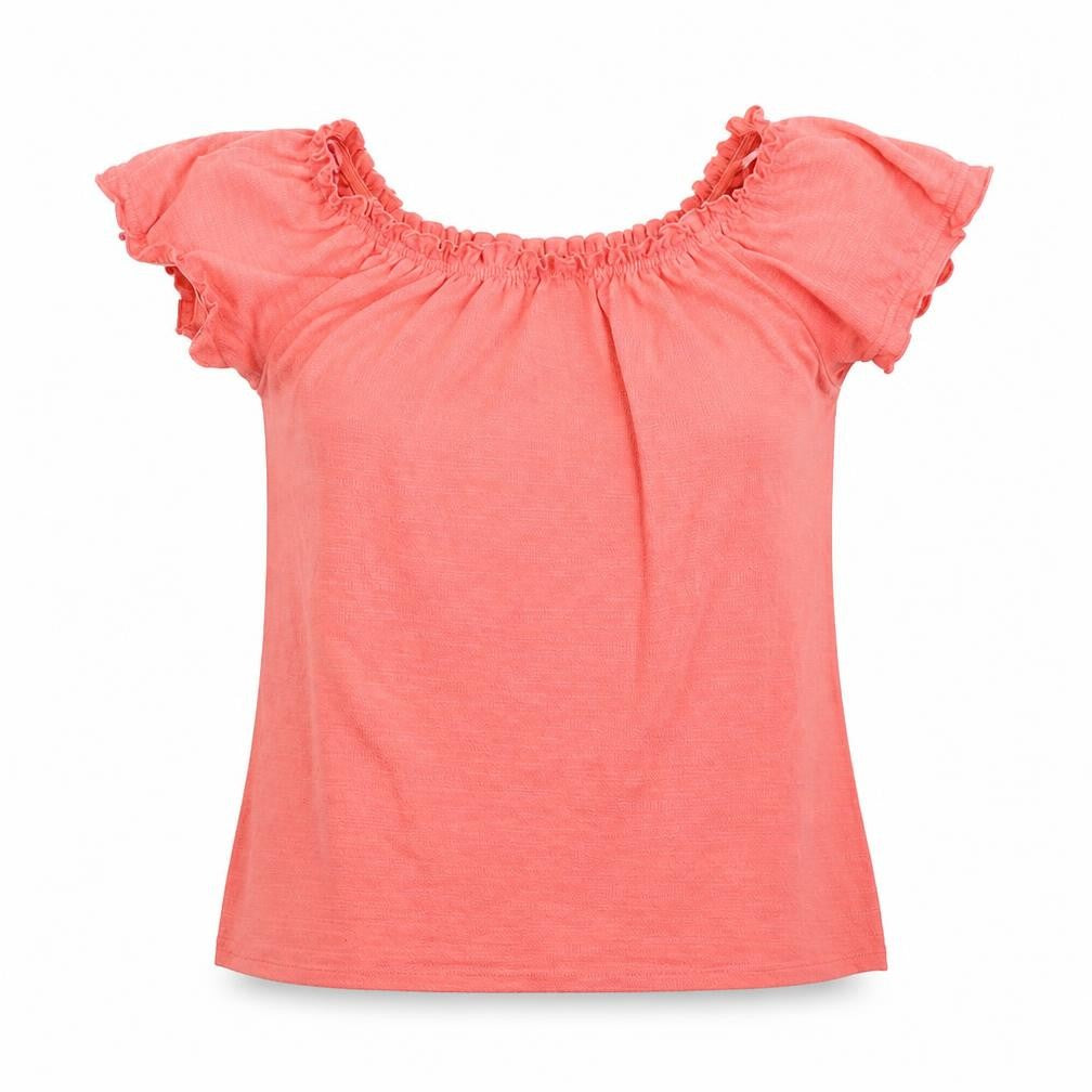 Papaya Womens Pink   Basic T-Shirt Size 12