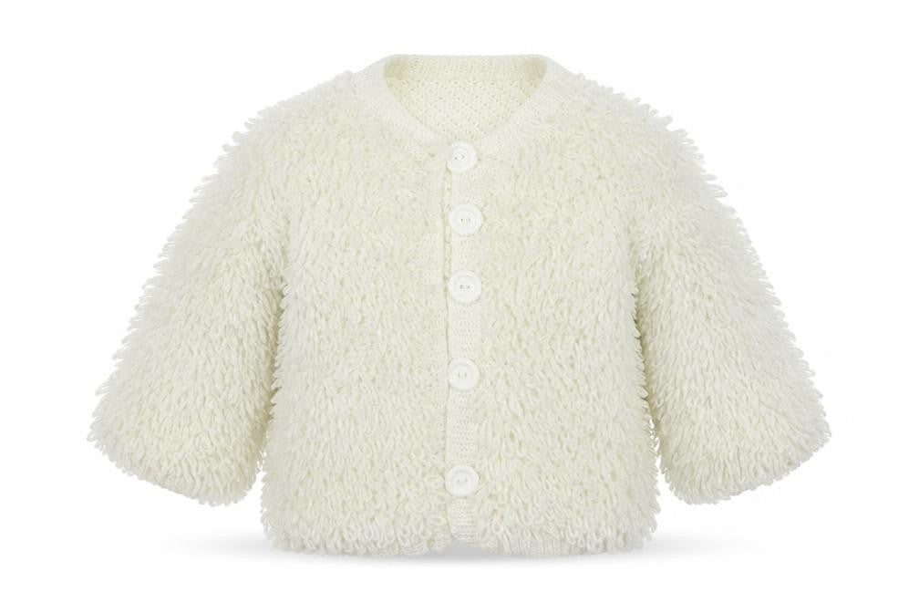 Preworn Girls White   Jacket  Size S