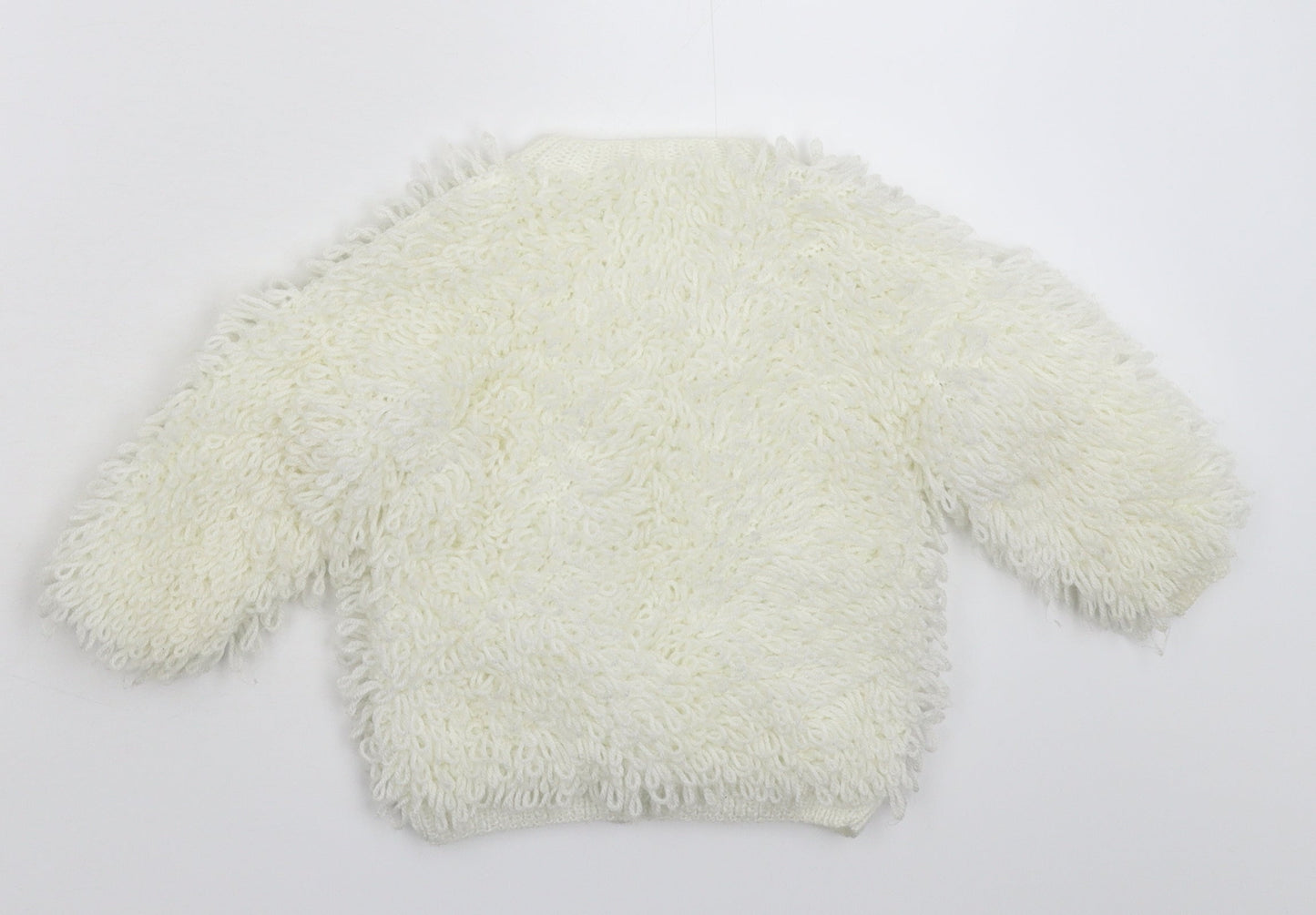 Preworn Girls White   Jacket  Size S
