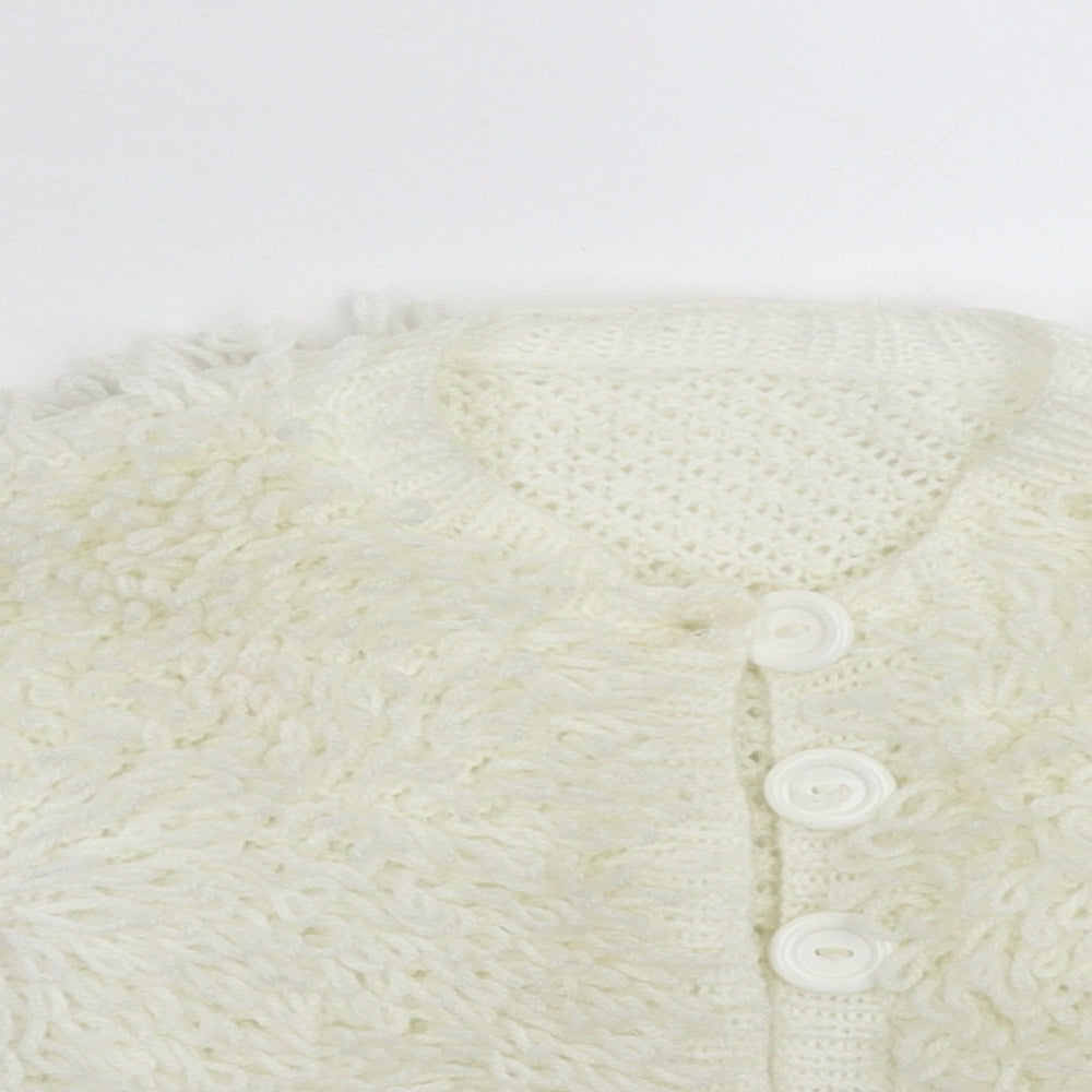 Preworn Girls White   Jacket  Size S