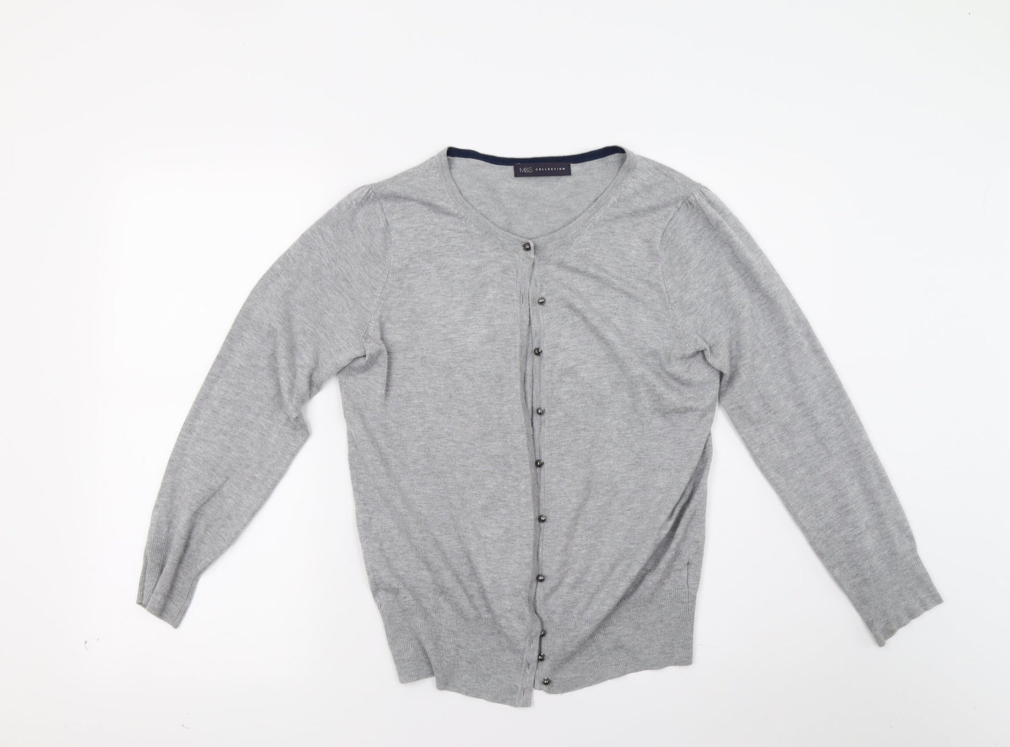 Marks and Spencer Womens Grey   Pullover Jumper Size S