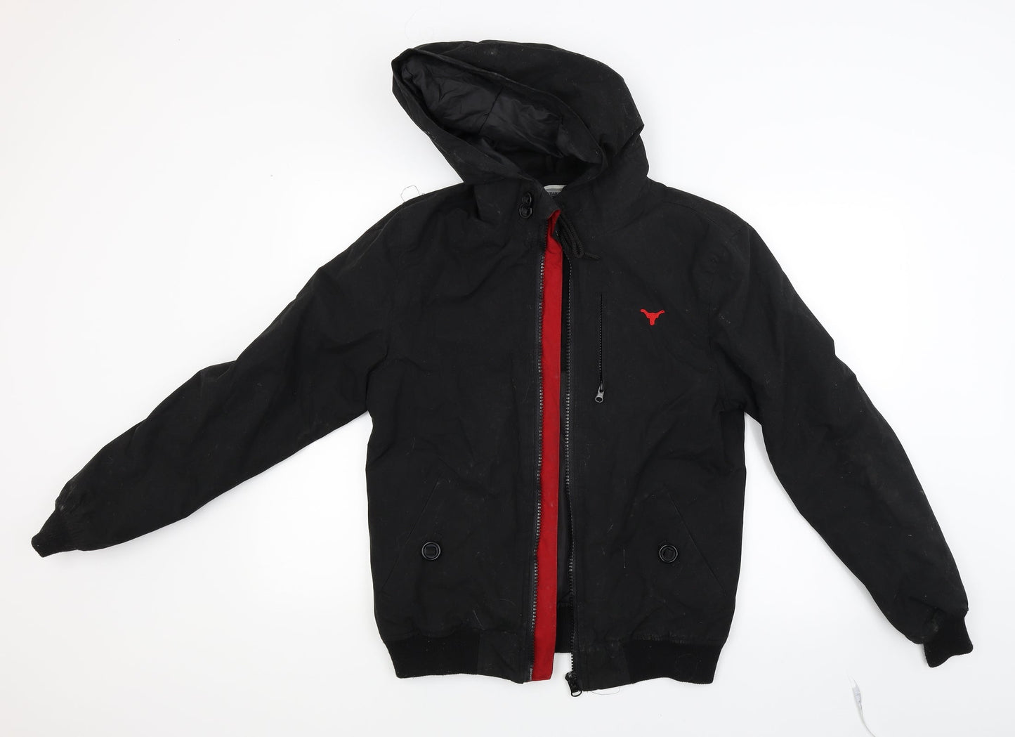 Cedar Wood State Mens Black   Jacket Coat Size S