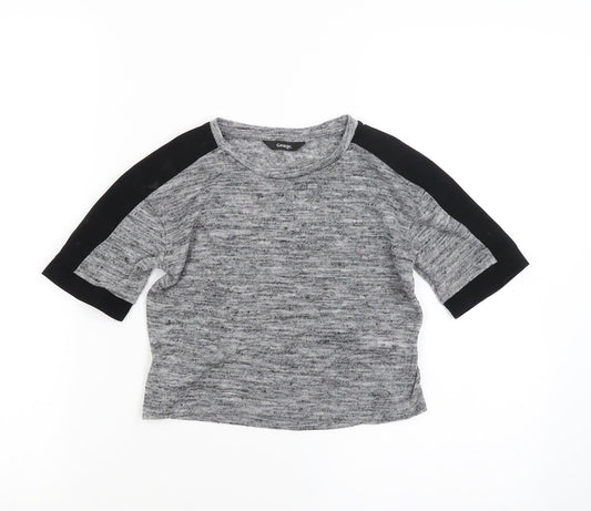 George Boys Grey   Basic T-Shirt Size 5-6 Years