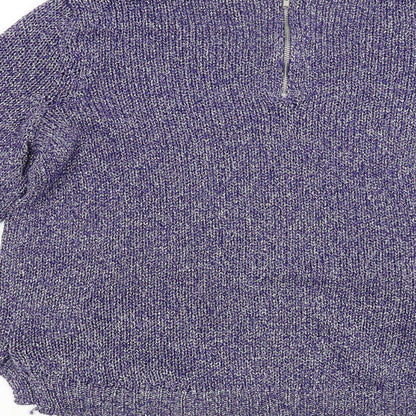Preloved Divided Womens Purple   Pullover Jumper Size 8 - Label