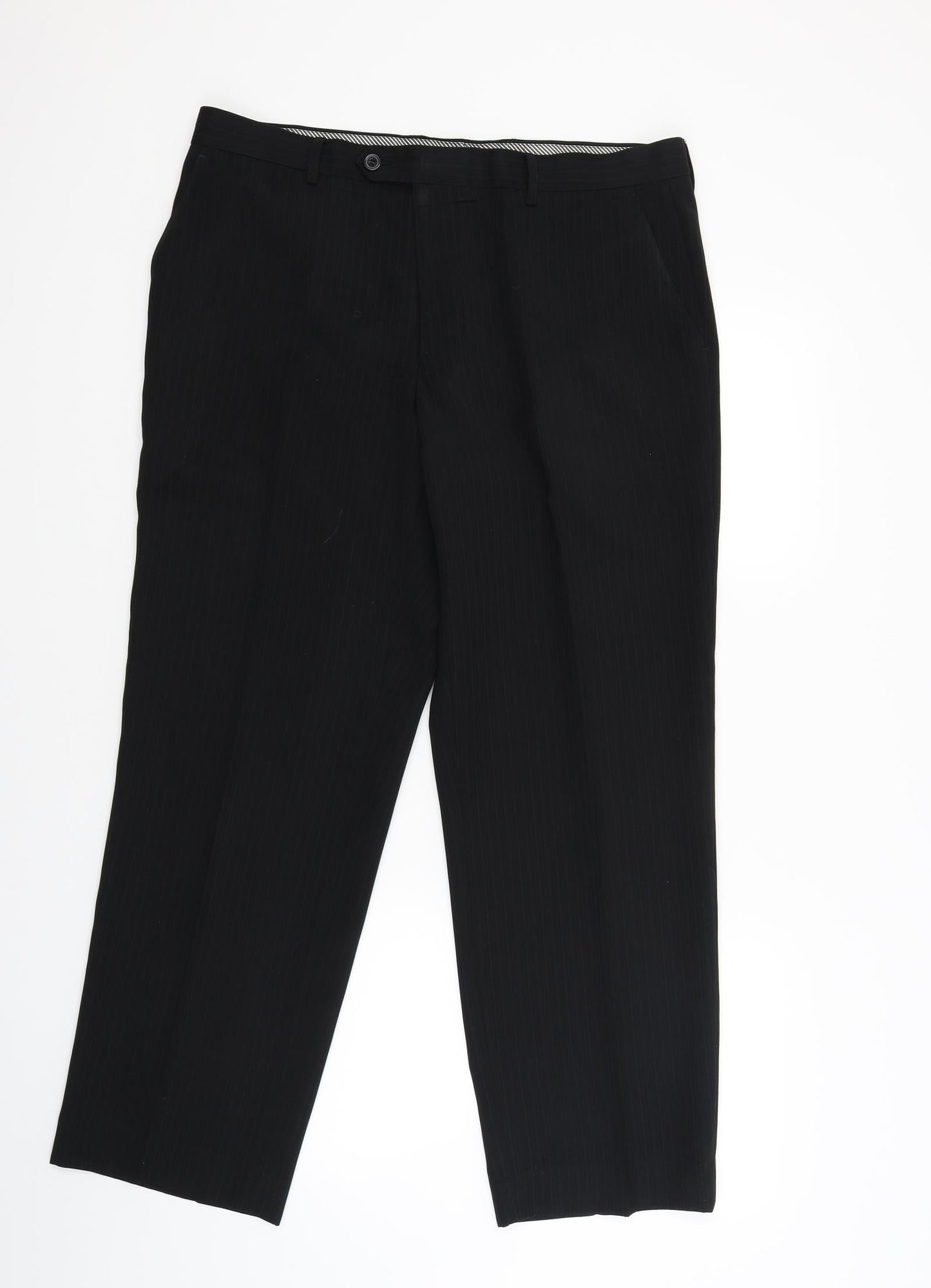 Marks & Spencer Womens Black   Trousers  Size 36 L30 in