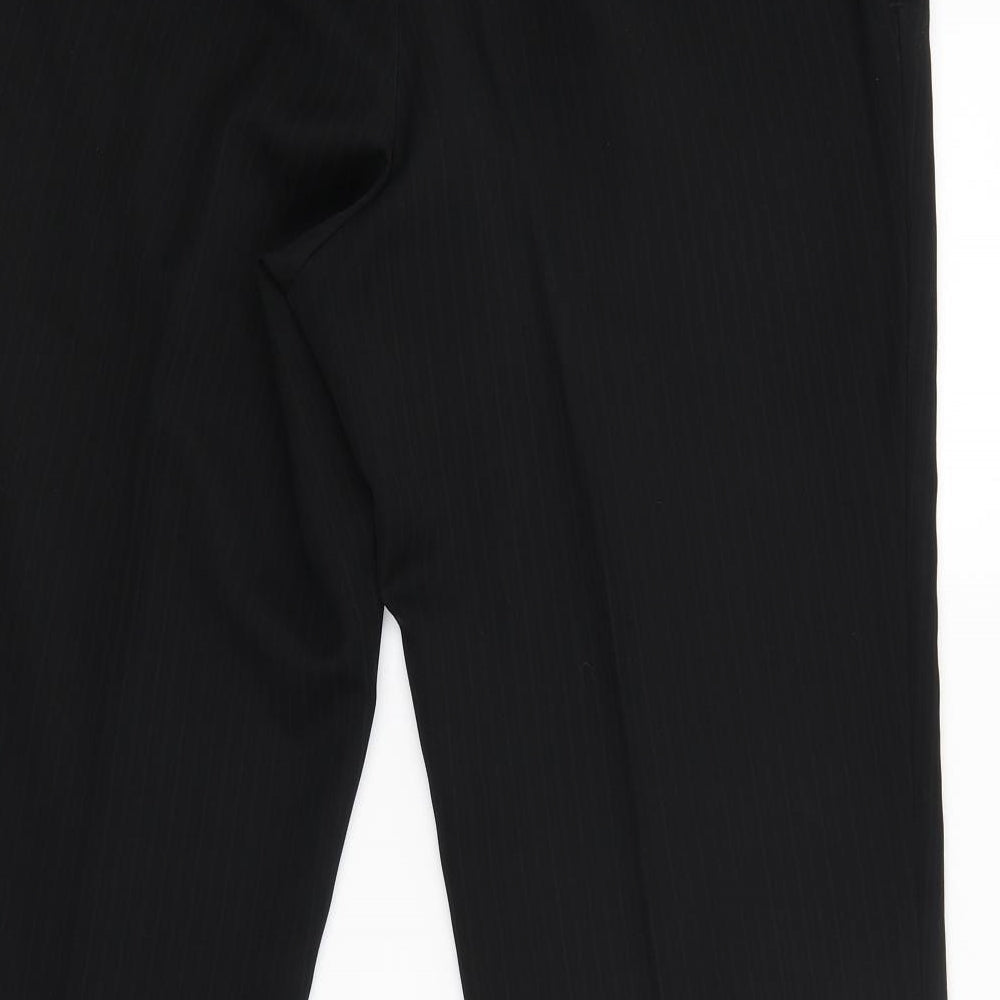 Marks & Spencer Womens Black   Trousers  Size 36 L30 in