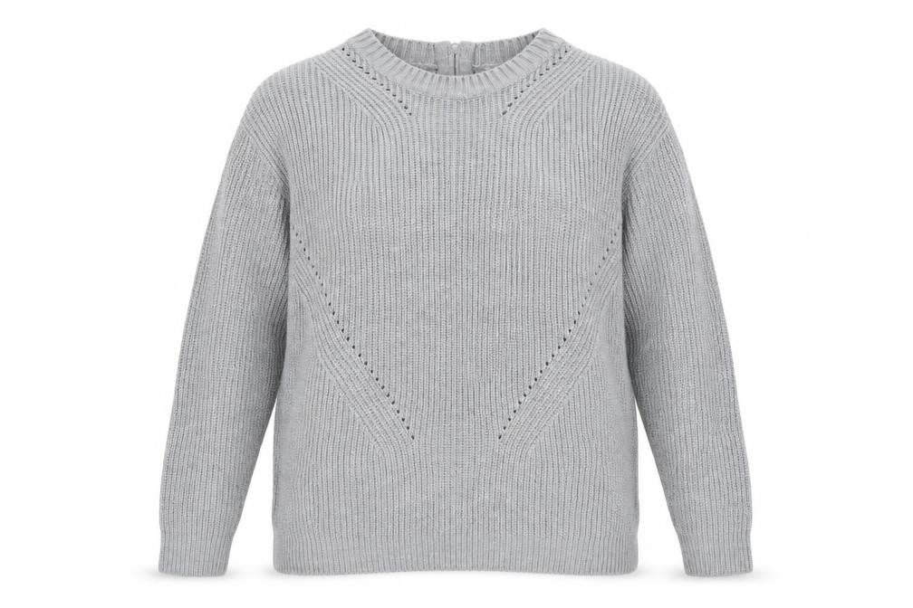Dorothy Perkins Womens Grey   Pullover Jumper Size 14