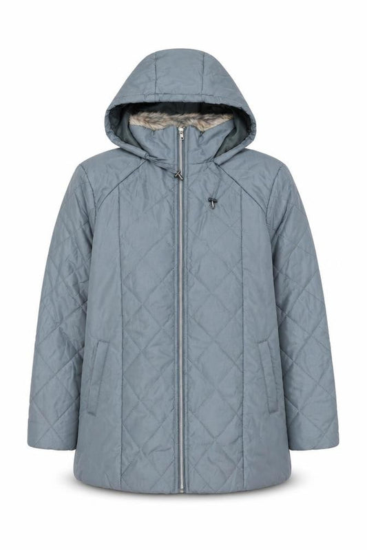 Anne De Lancay Womens Blue   Jacket  Size M