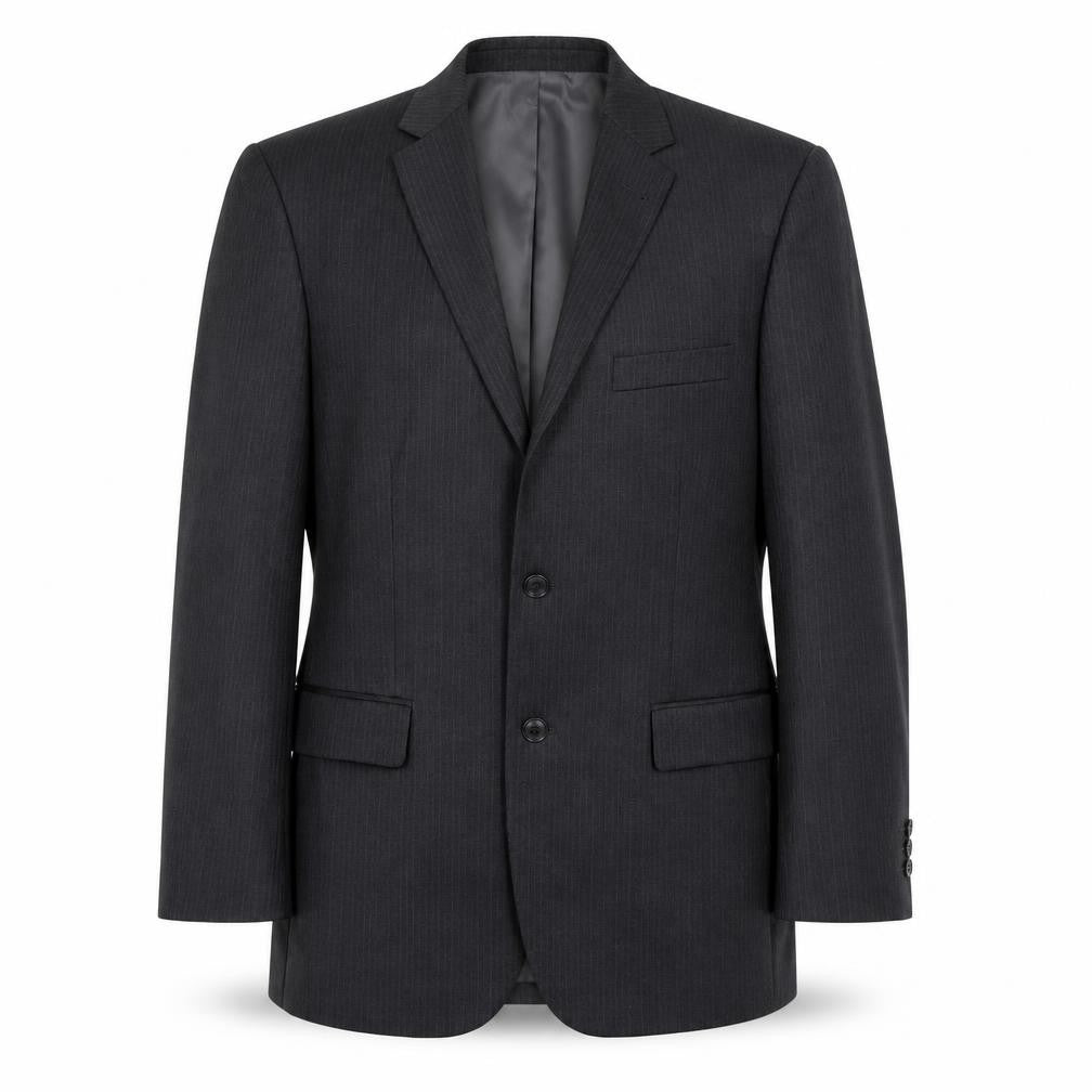 Jack Reid Mens Grey Striped  Jacket Blazer Size 40