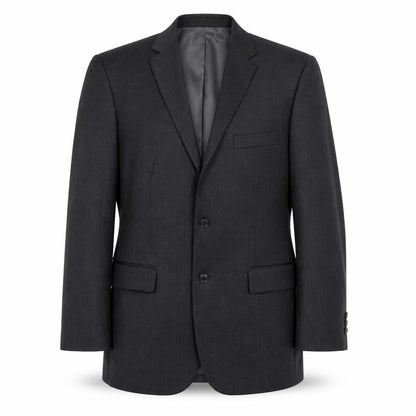 Jack Reid Mens Grey Striped  Jacket Blazer Size 40