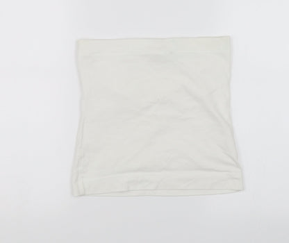 Back view of Atmosphere women’s white basic tank, size UK 12