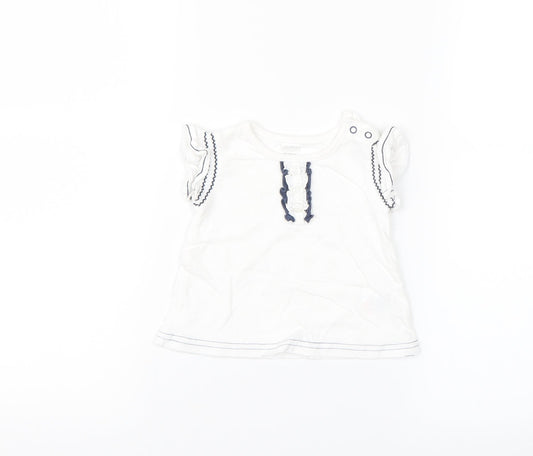 NEXT  White   Basic Blouse Size 0-3 Months