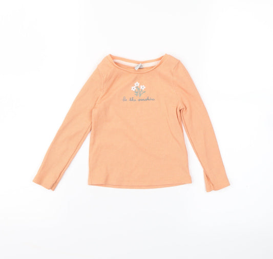 TU  Orange   Basic Polo Size 12-18 Months