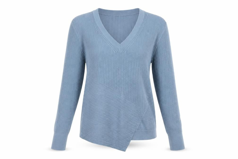 TU Womens Blue  Knit Pullover Jumper Size 12