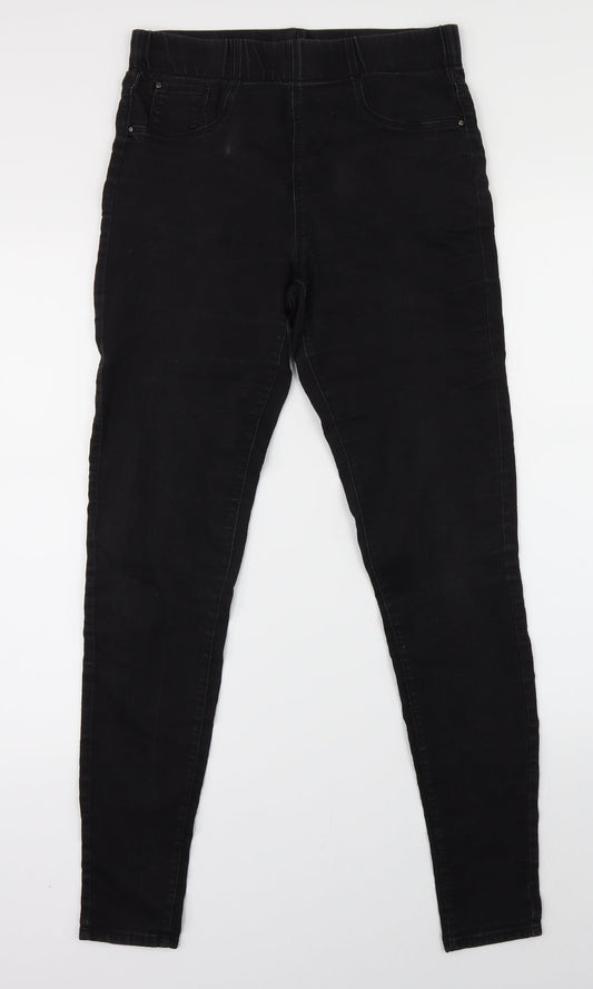 Preworn Womens Black   Jegging Jeans Size 8 L28 in