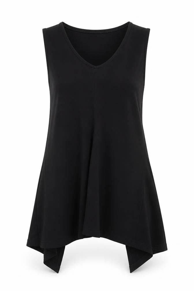 Miss Selfridge Womens Black   Basic Blouse Size 8