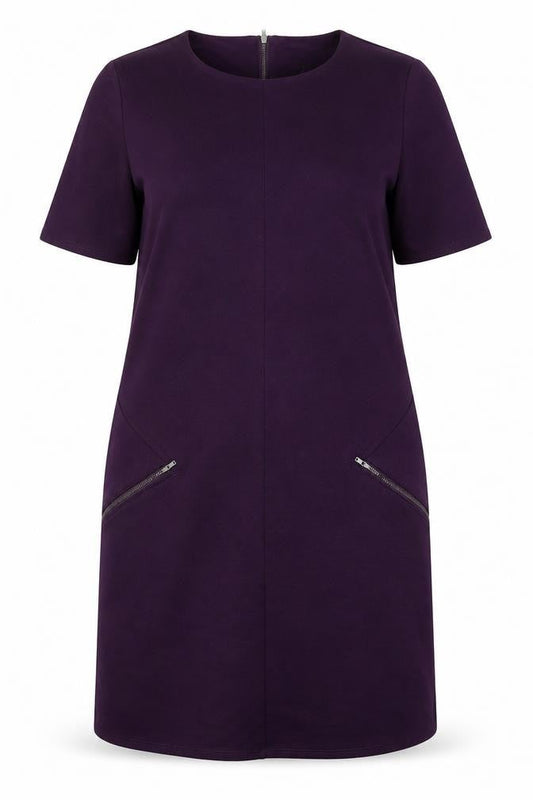 Debenhams Womens Purple   A-Line  Size 14