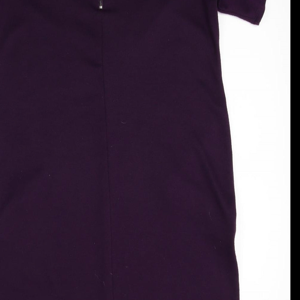 Debenhams Womens Purple   A-Line  Size 14