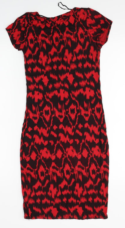 Preloved Select Womens Red   A-Line  Size 8 - Back