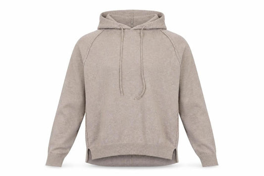 QED London Mens Brown   Pullover Hoodie Size M