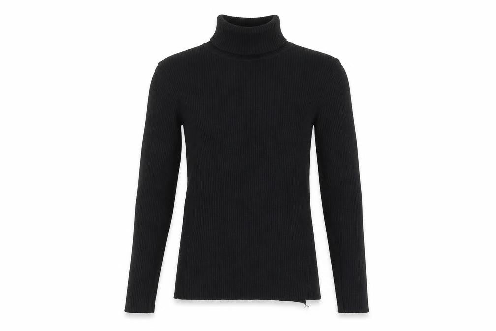 Primark Girls Black  Knit Pullover Jumper Size 10-11 Years
