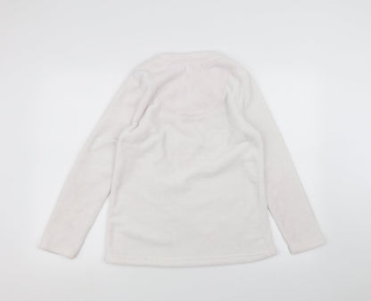 Love sleep Womens White   Pullover Jumper Size L