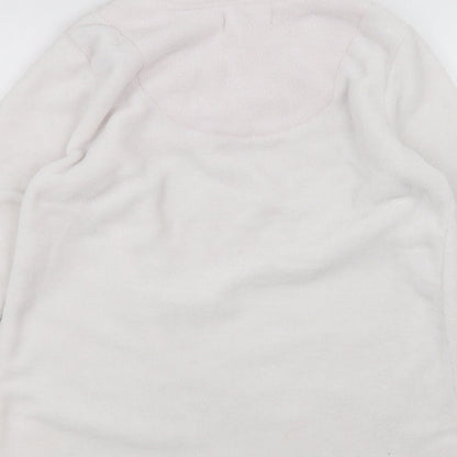 Love sleep Womens White   Pullover Jumper Size L