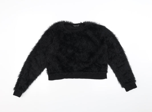 Select Girls Black   Pullover Jumper Size 14 Years