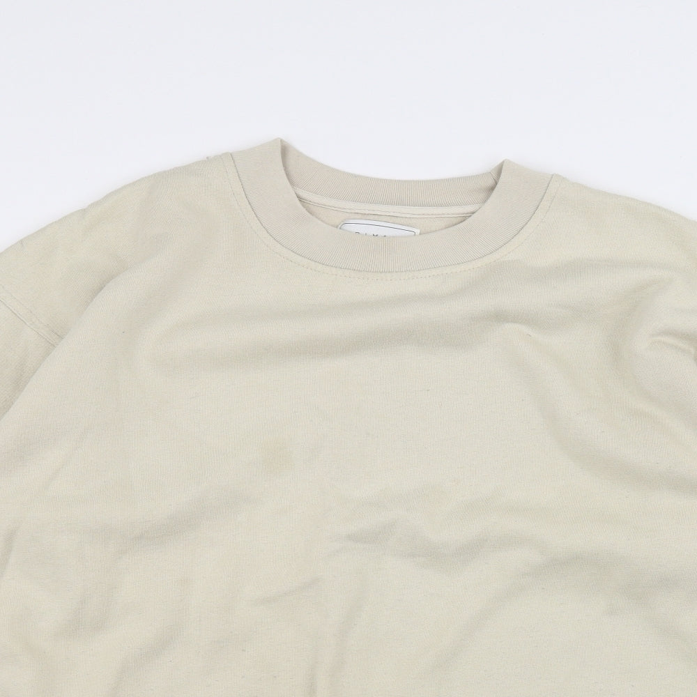 Primark Womens White   Pullover Jumper Size M