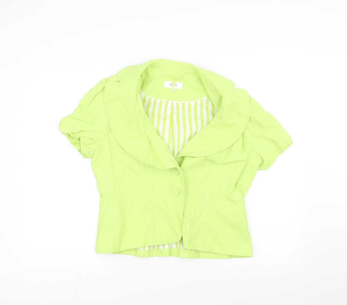 Marks and Spencer Womens Green   Jacket  Size 14
