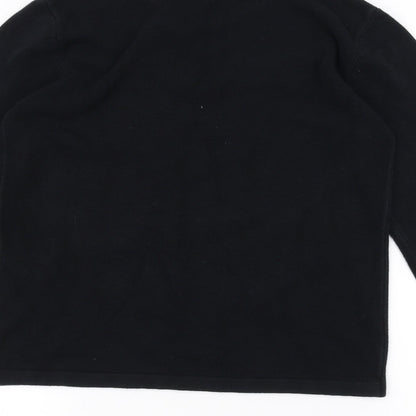 Just Elegance Womens Black   Pullover Jumper Size S