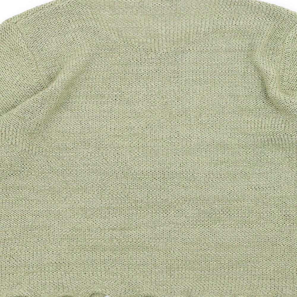 STEPHEN Womens Green  Knit Pullover Jumper Size M
