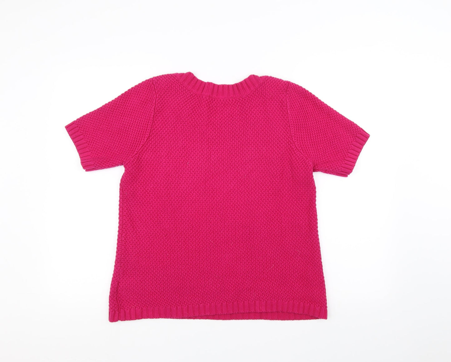 Marks and Spencer Womens Pink  Knit Pullover Jumper Size 12