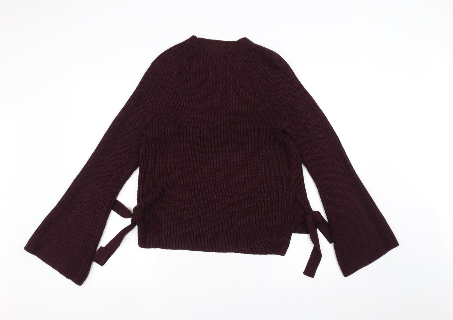 George Womens Purple  Knit Pullover Jumper Size 10