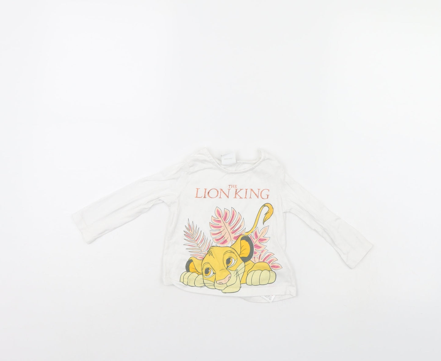 Disney Girls White   Basic Casual Size 6-9 Months  - Lion King