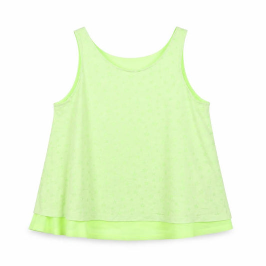 H&M Girls Green Polka Dot  Tunic Blouse Size 11-12 Years