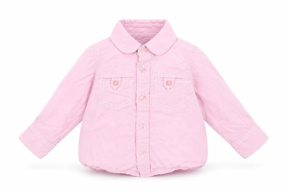 Rebel Girls Pink   Basic Button-Up Size 9-12 Months