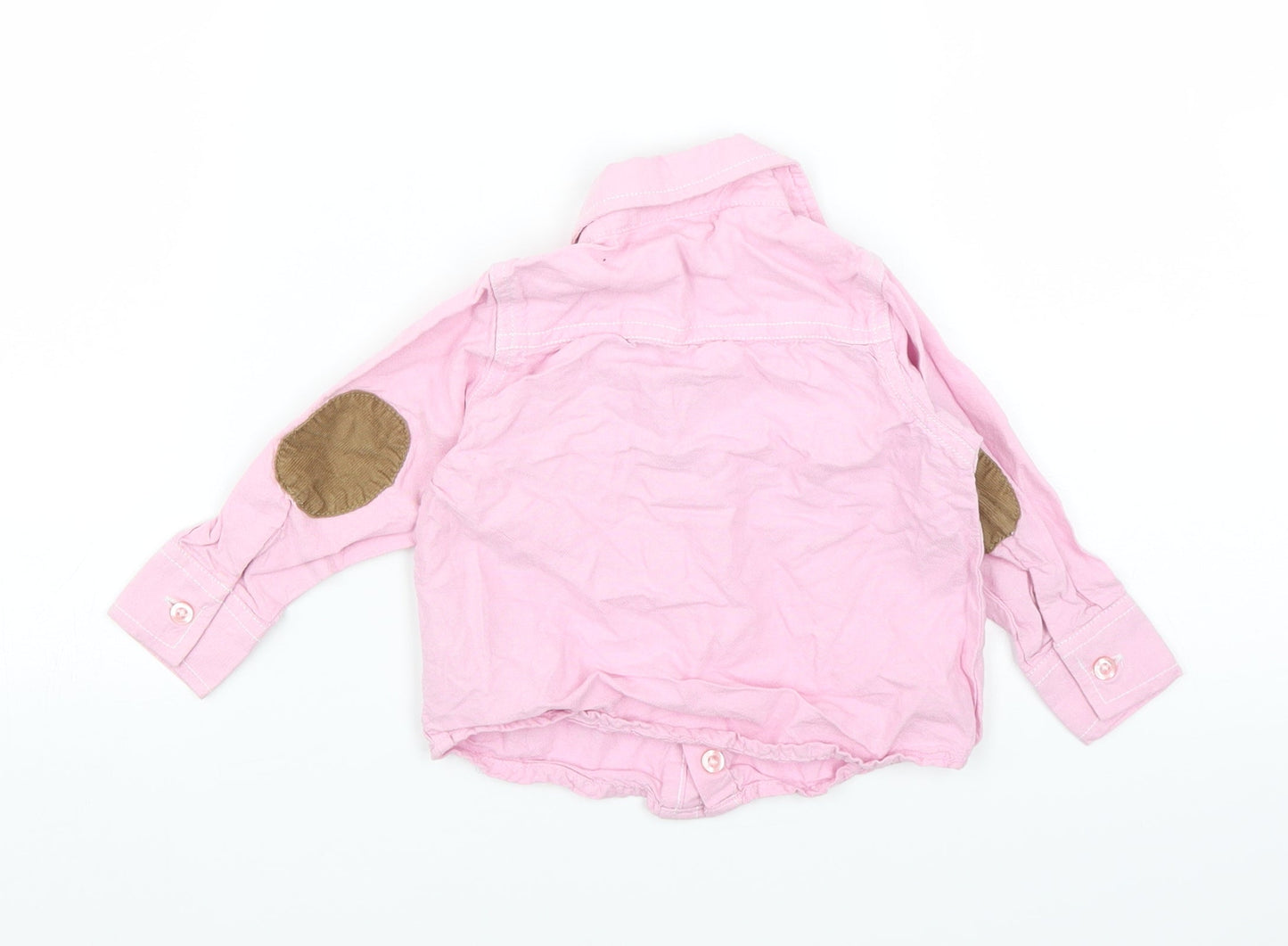 Rebel Girls Pink   Basic Button-Up Size 9-12 Months