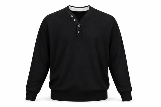 George Mens Black   Pullover Jumper Size S