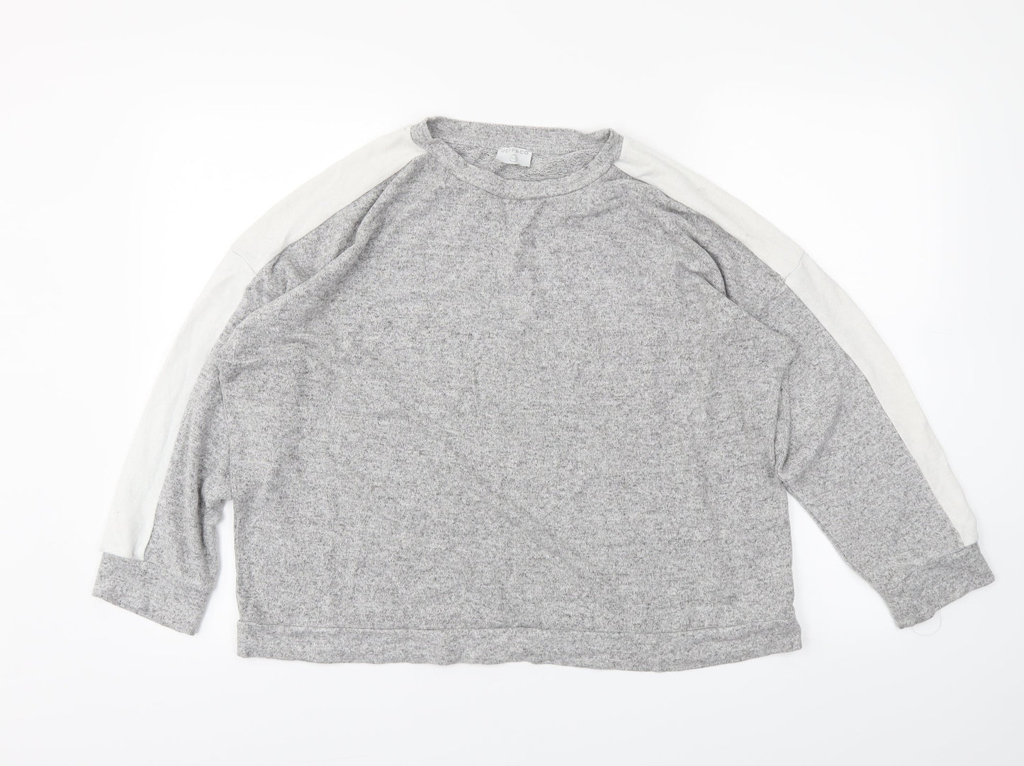 Jeff&Co Womens Grey   Pullover Jumper Size 14