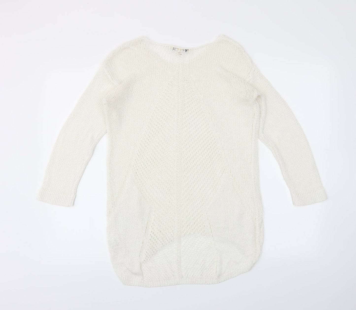 NEXT Womens Ivory   Tunic Jumper Size 10