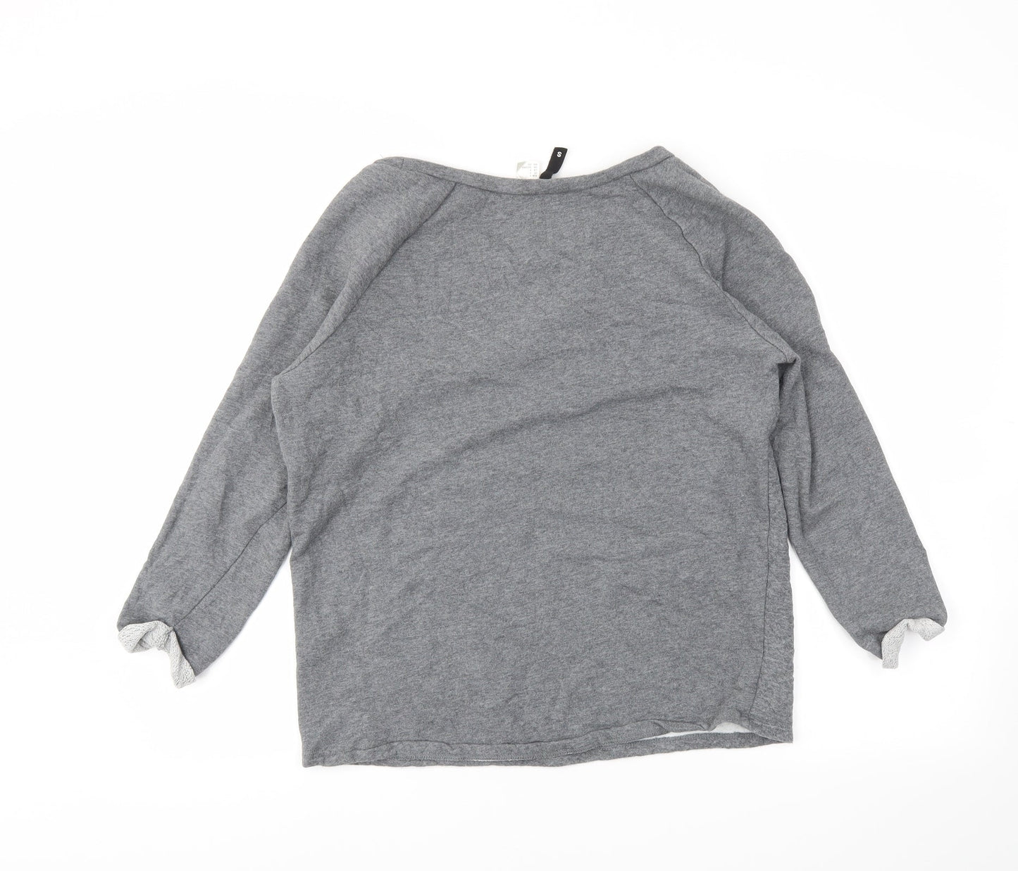 H&M Womens Grey   Pullover Jumper Size S