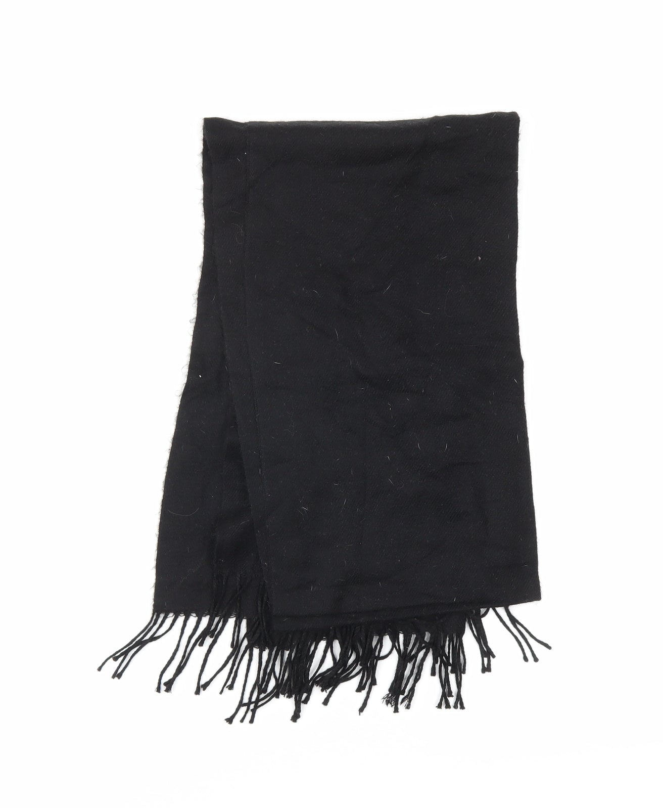 Preworn Unisex Black    Scarf