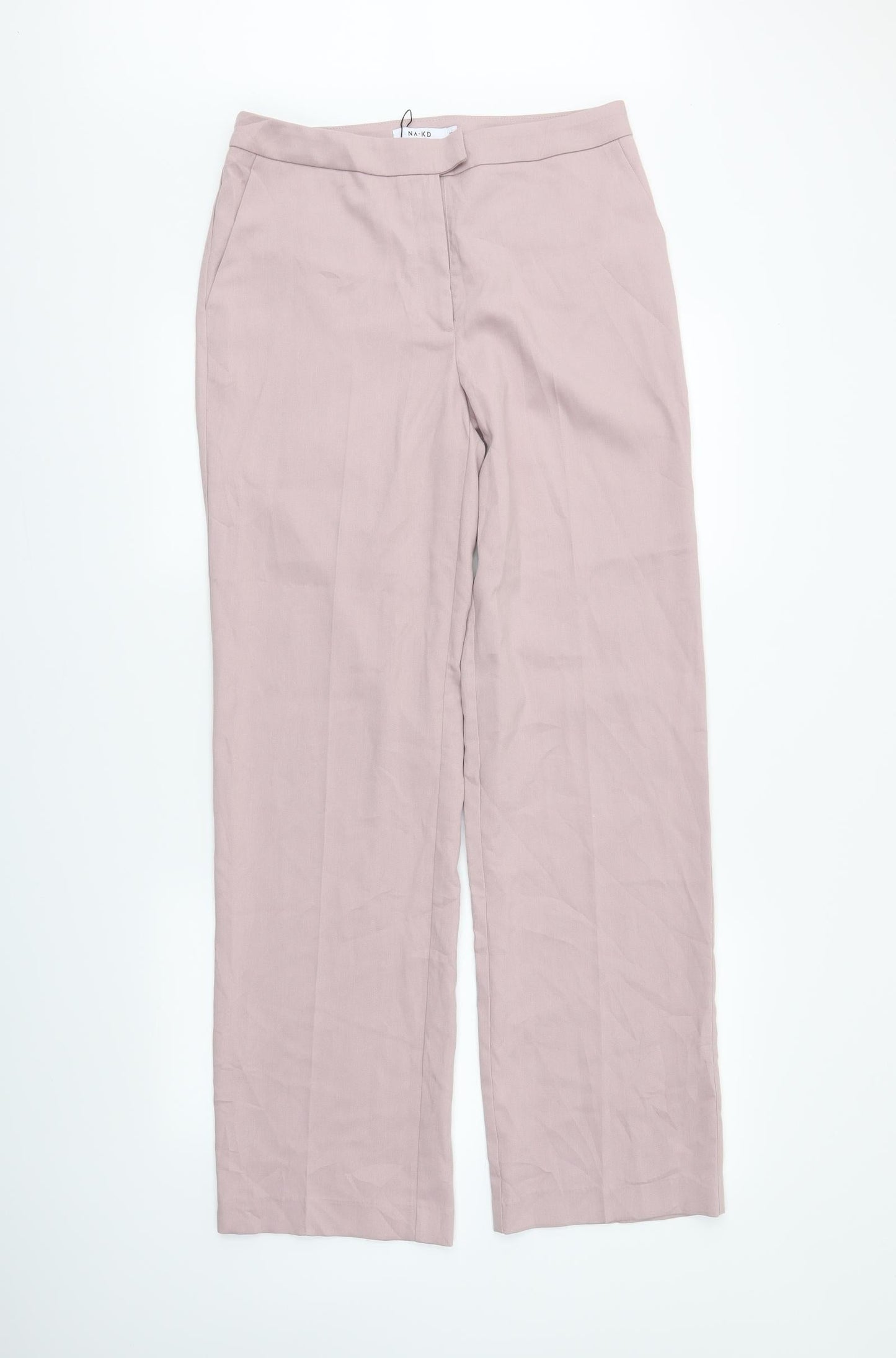 Nakd Womens Pink   Trousers  Size 10 L30 in