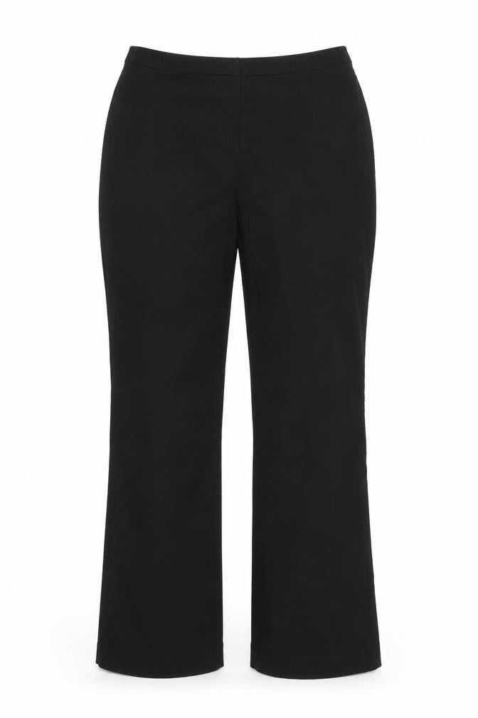 Style Womens Black   Trousers  Size 12 L28 in