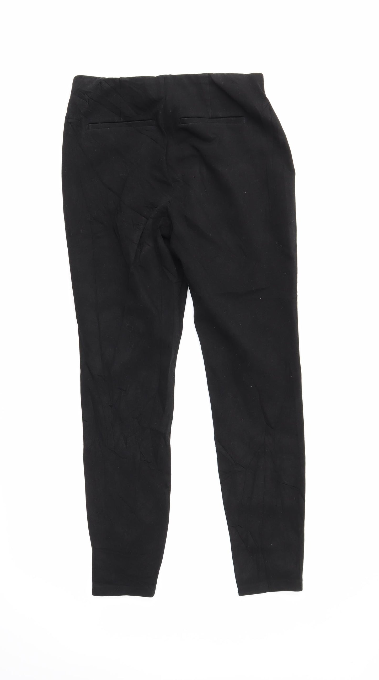 Preworn Womens Black   Trousers  Size 30 in L26 in