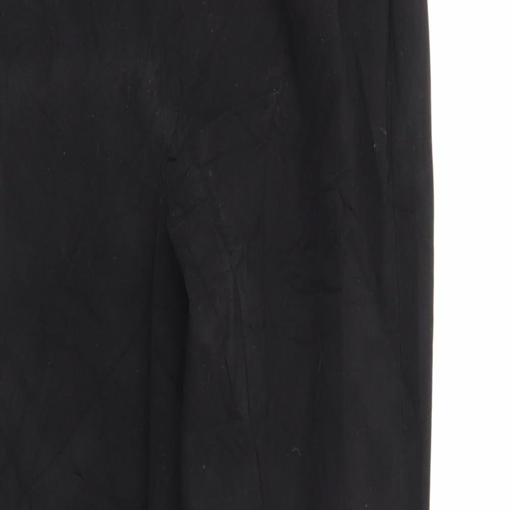 Preworn Womens Black   Trousers  Size 30 in L26 in