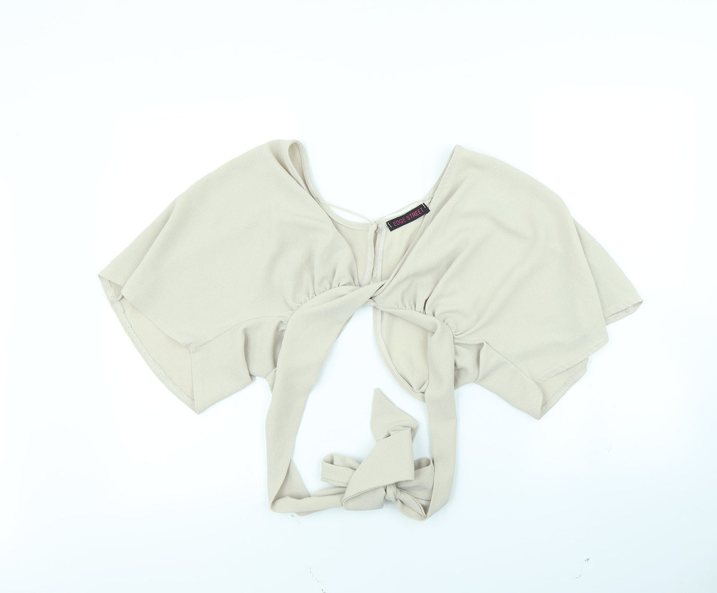 Edge Street Womens Beige   Basic Blouse Size 6
